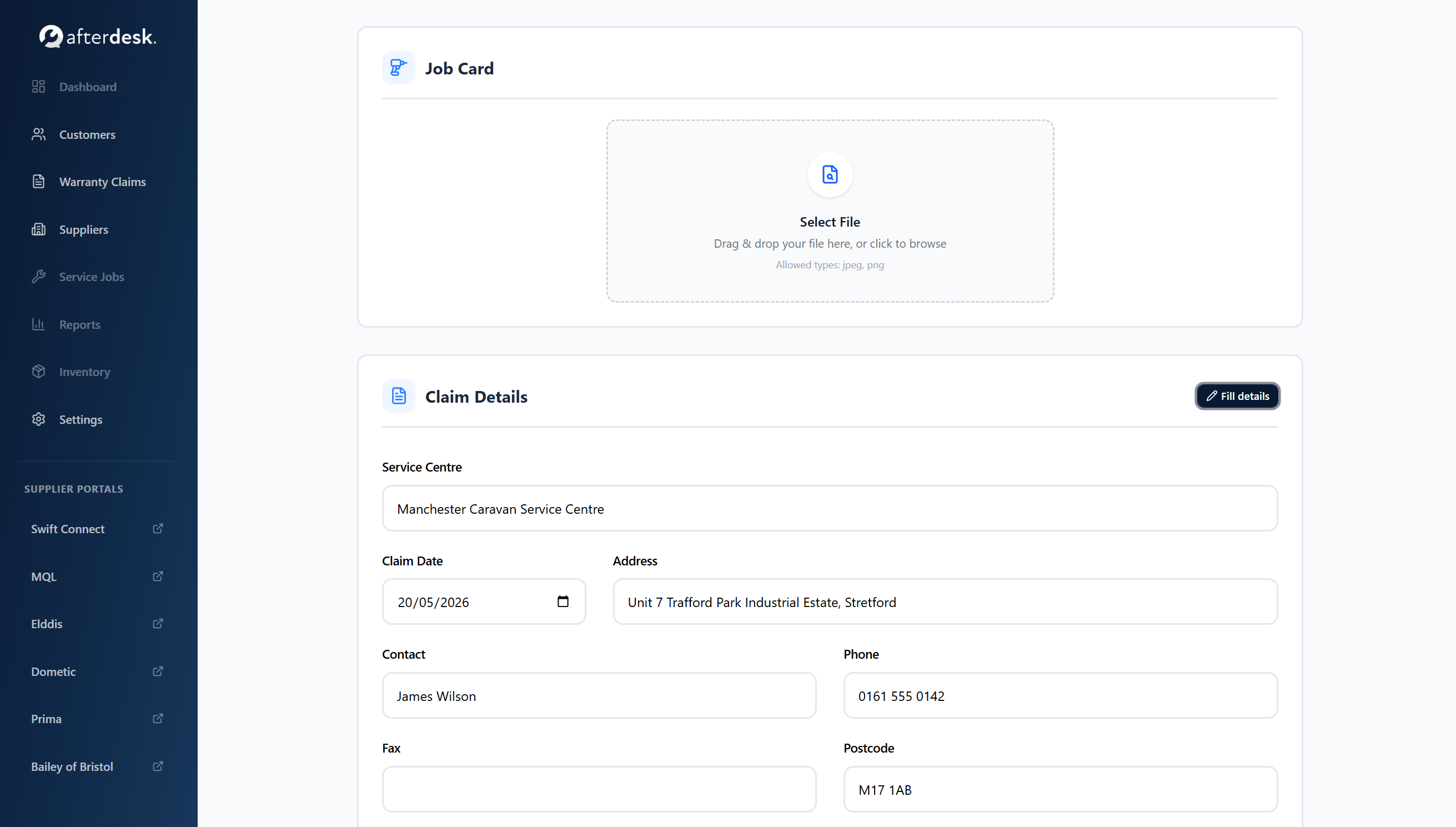 AfterDesk Platform Interface